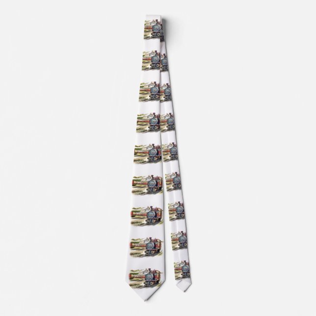 STEAM TRAIN NECK TIE (Front)