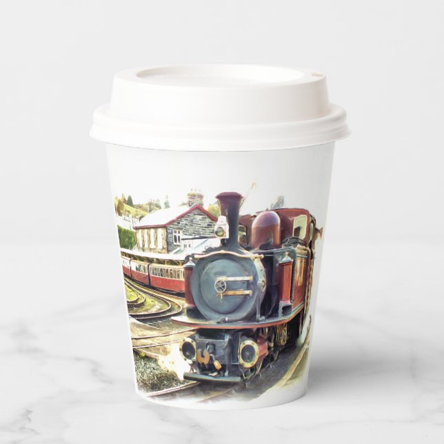 STEAM TRAIN PAPER CUPS (Front)
