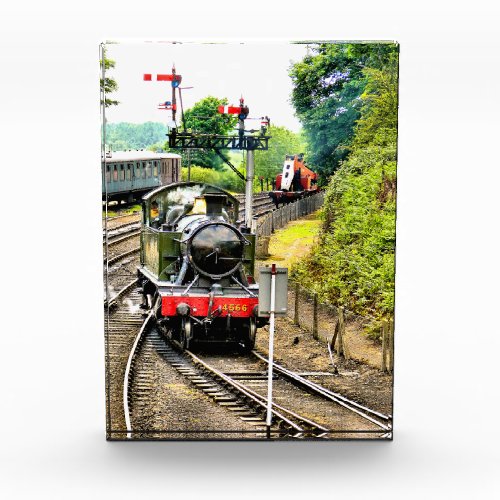 STEAM TRAIN PHOTO BLOCK