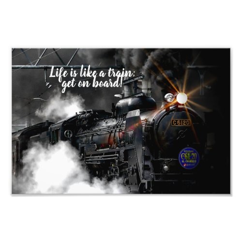 Steam Train Photo Print