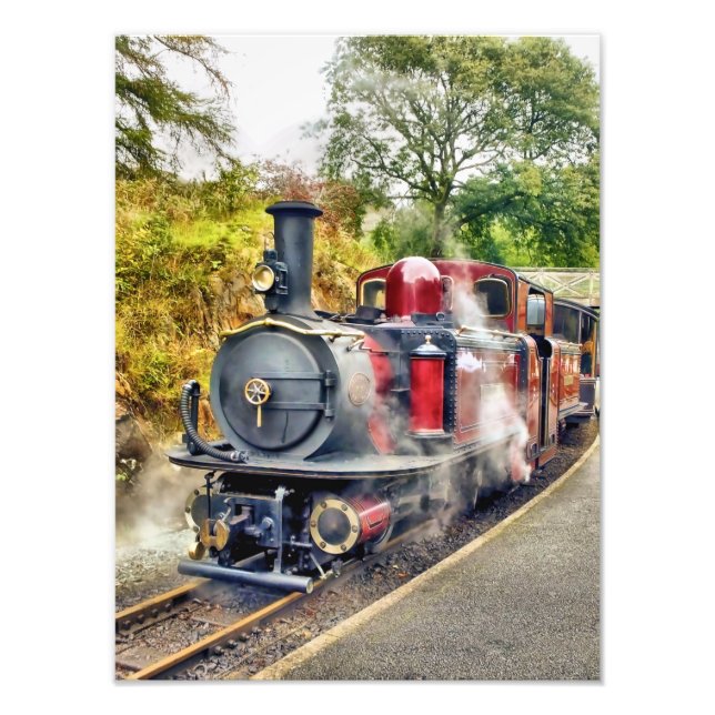 STEAM TRAIN PHOTO PRINT (Front)