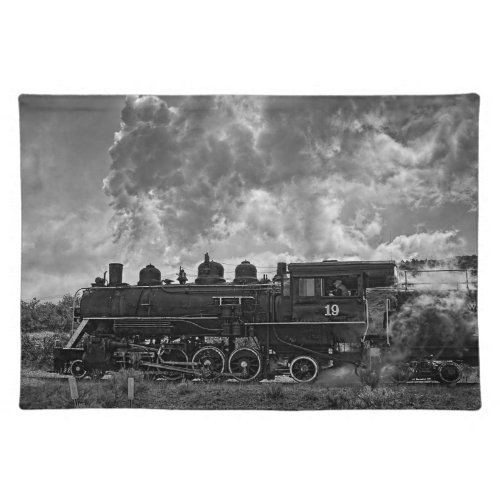 STEAM TRAIN PLACEMAT