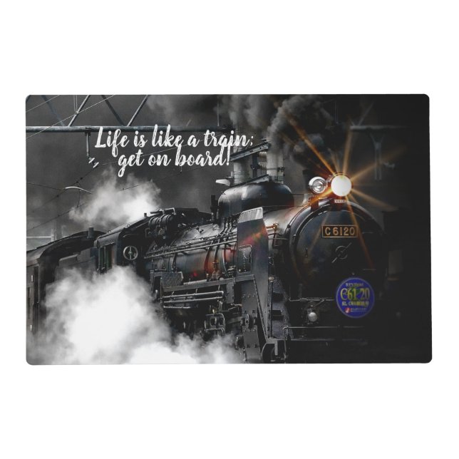 Steam Train Placemat (Front)