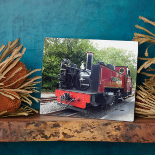 STEAM TRAIN  PLAQUE