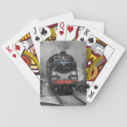 Steam Train Playing Cards