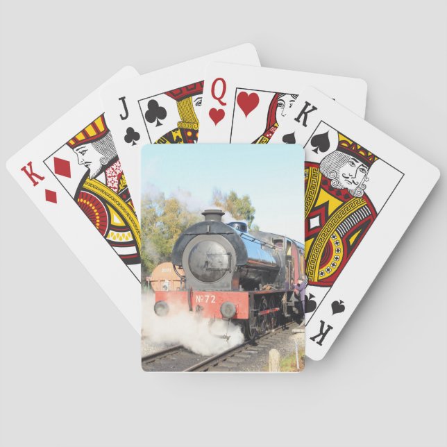 Steam train poker cards (Back)