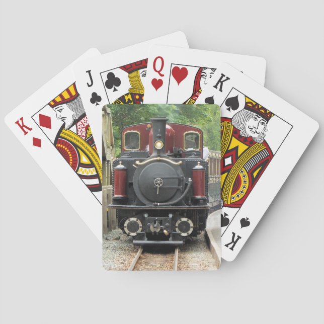 STEAM TRAIN POKER CARDS (Back)