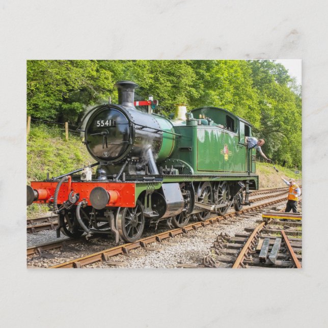 Steam Train Postcard (Front)