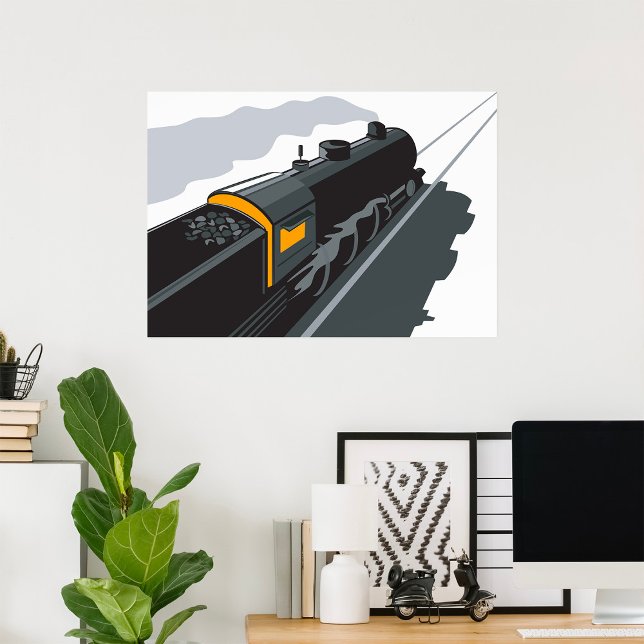 Steam Train Poster (Creator Uploaded)