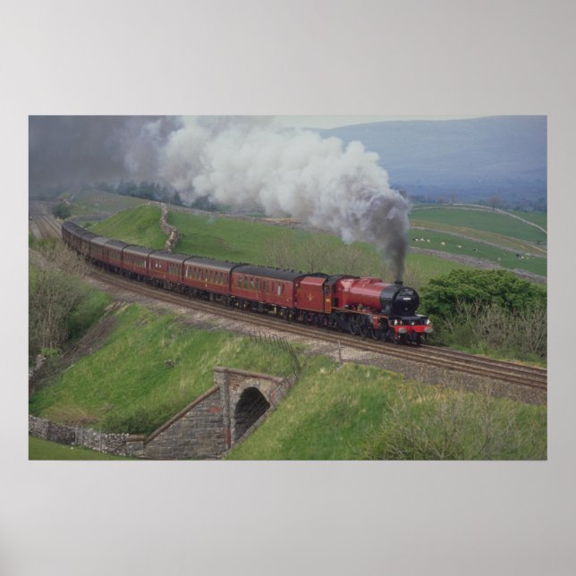 Steam train poster (Front)