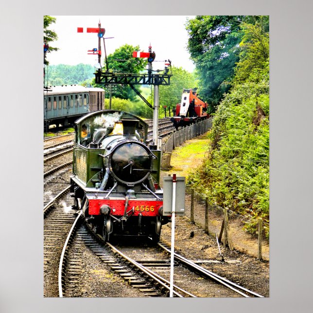 STEAM TRAIN POSTER (Front)