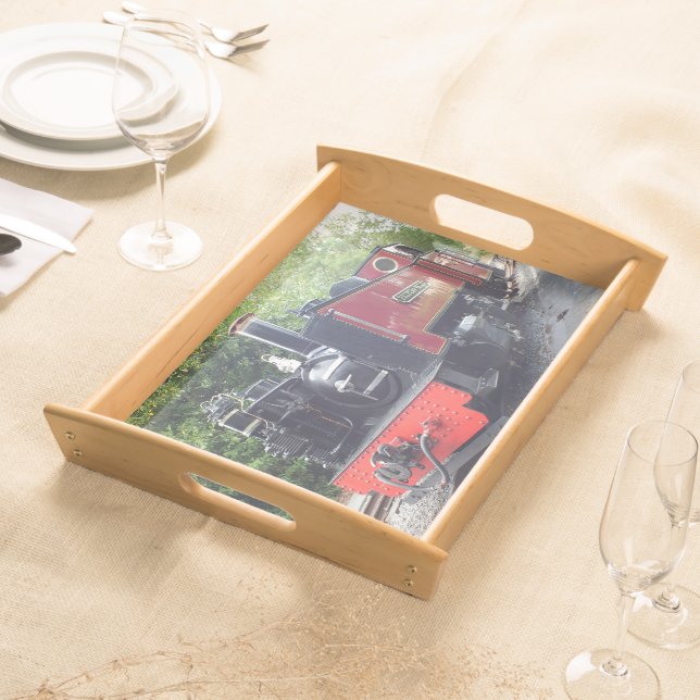STEAM TRAIN  SERVING TRAY (Front)