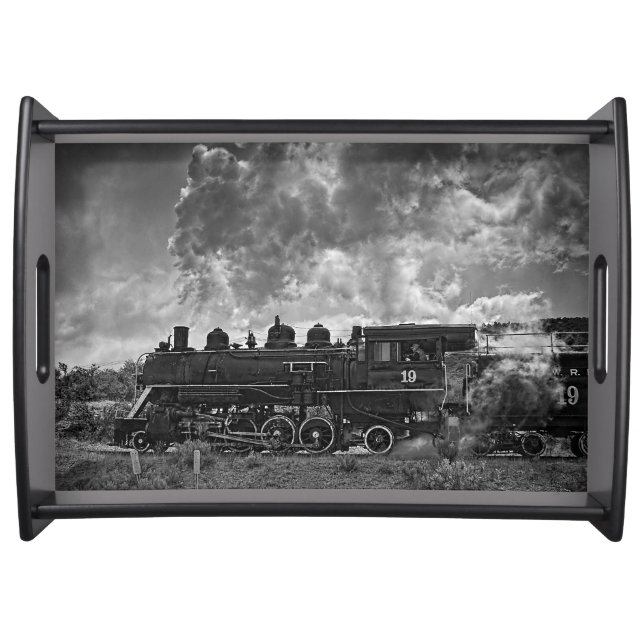STEAM TRAIN SERVING TRAY (Front)