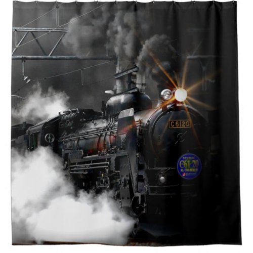 Steam Train Shower Curtain