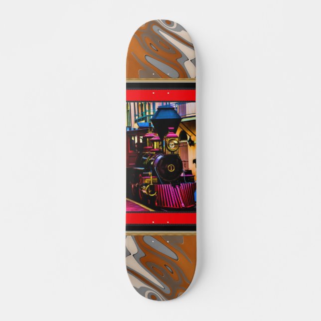 Steam Train Skateboard (Front)