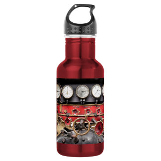 STEAM TRAIN STAINLESS STEEL WATER BOTTLE