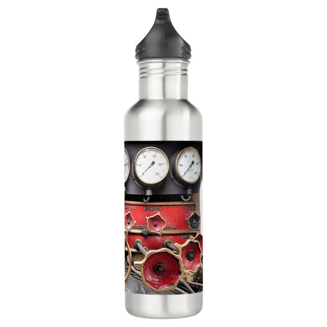 STEAM TRAIN STAINLESS STEEL WATER BOTTLE (Right)