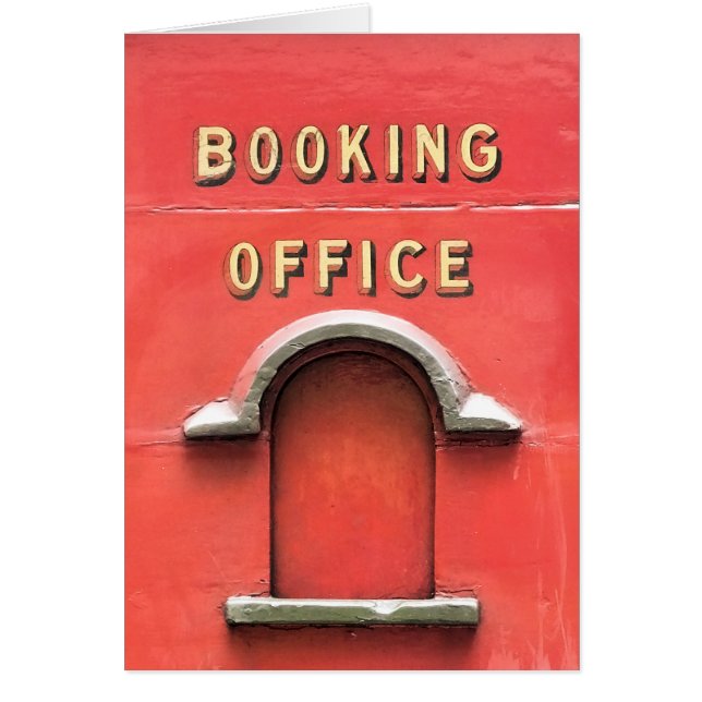 STEAM TRAIN STATION CARDS (Front)