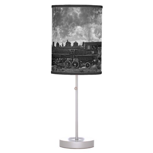 STEAM TRAIN TABLE LAMP (Front)
