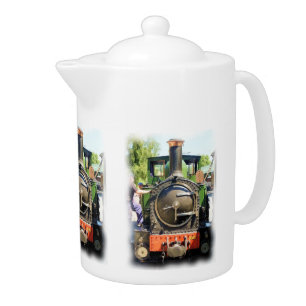 STEAM TRAIN TEAPOT