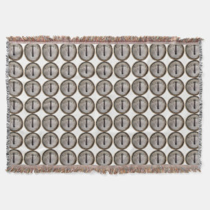STEAM TRAIN THROW BLANKET
