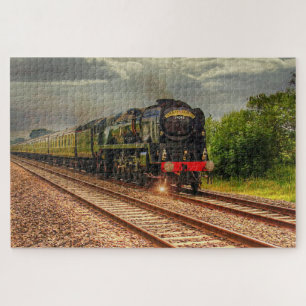 Steam Train Torbay Express UK Jigsaw Puzzle