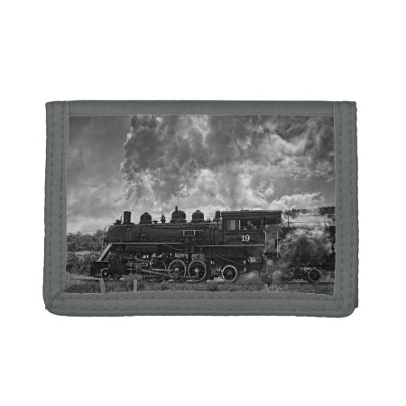 Steam Train Tri-fold Wallet