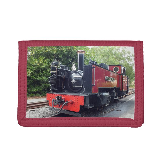 STEAM TRAIN  TRIFOLD WALLET (Front)