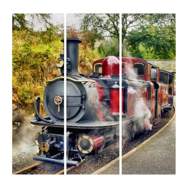 STEAM TRAIN TRIPTYCH (Front)