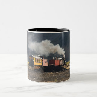 Steam Train Two-Tone Coffee Mug