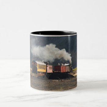 Steam Train Two-tone Coffee Mug by bluerabbit at Zazzle