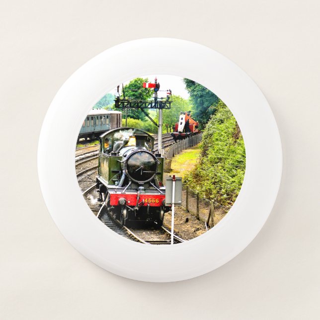 STEAM TRAIN Wham-O FRISBEE (Front)