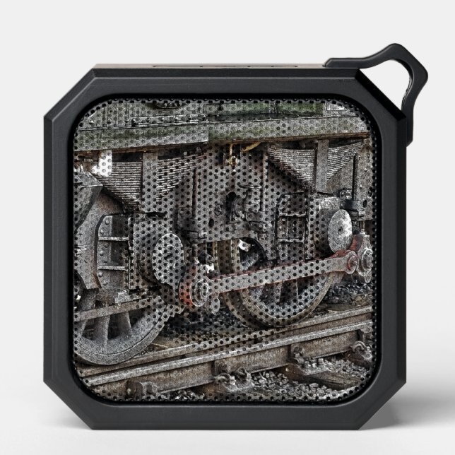 STEAM TRAIN WHEELS   BLUETOOTH SPEAKER (Front)