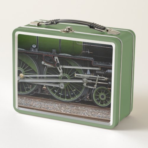 Steam Train Wheels Lunchbox