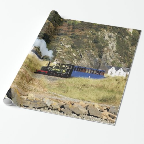STEAM TRAIN WRAPPING PAPER