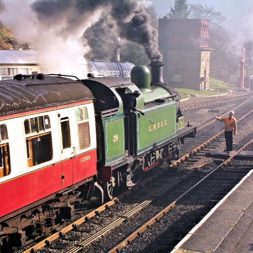 STEAM TRAINS ACRYLIC PRINT