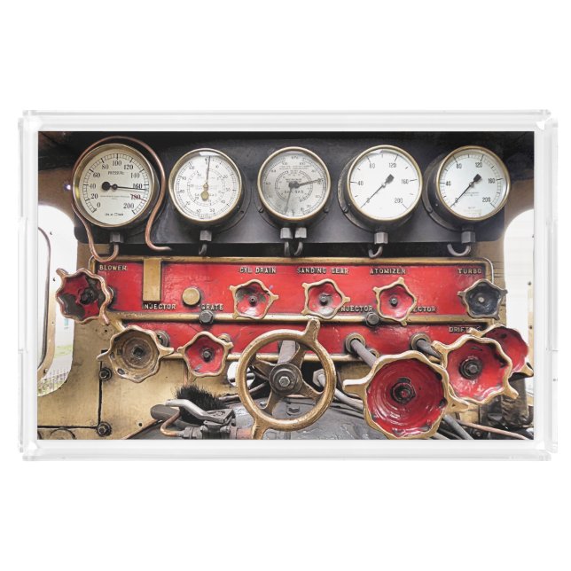 STEAM TRAINS ACRYLIC TRAY (Front)