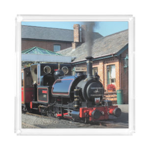 STEAM TRAINS ACRYLIC TRAY