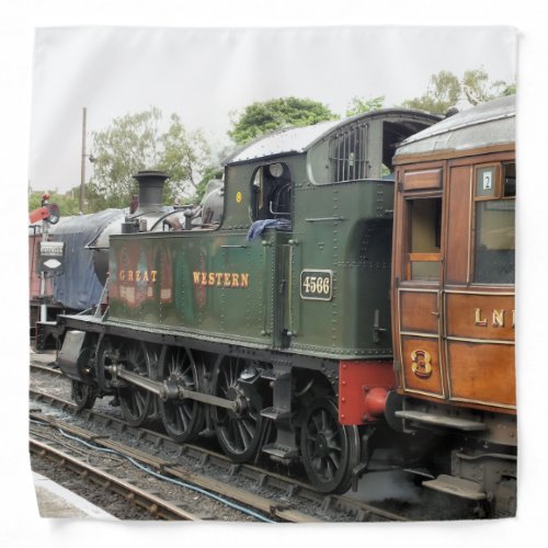 STEAM TRAINS BANDANA