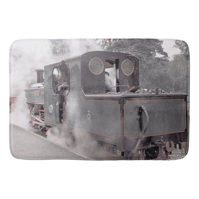 STEAM TRAINS  BATH MAT (Front)