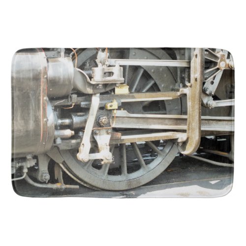 STEAM TRAINS BATH MAT