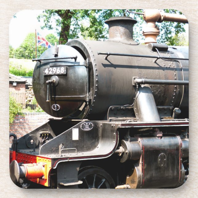 STEAM TRAINS BEVERAGE COASTER (Front)