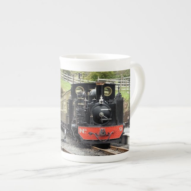 STEAM TRAINS BONE CHINA MUG (Front Right)
