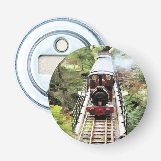STEAM TRAINS BOTTLE OPENER (Front)