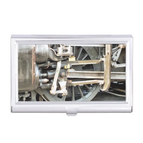 STEAM TRAINS BUSINESS CARD HOLDER