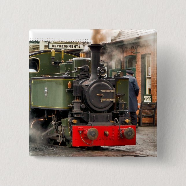 STEAM TRAINS BUTTON (Front)