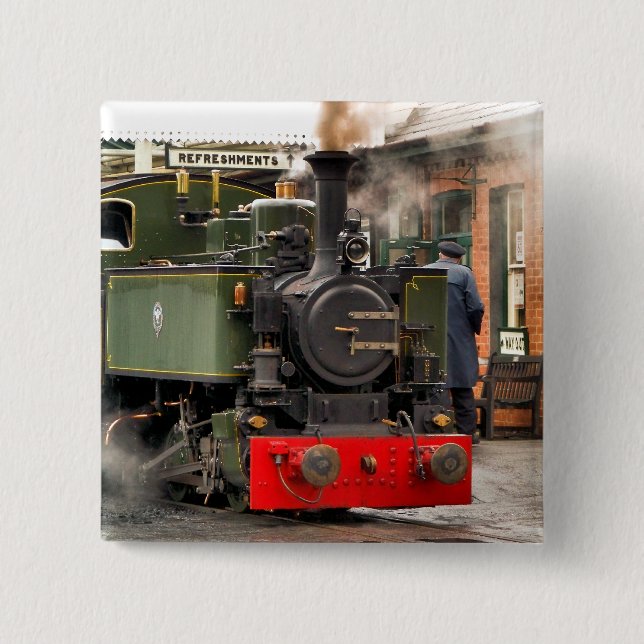 STEAM TRAINS BUTTON (Front)