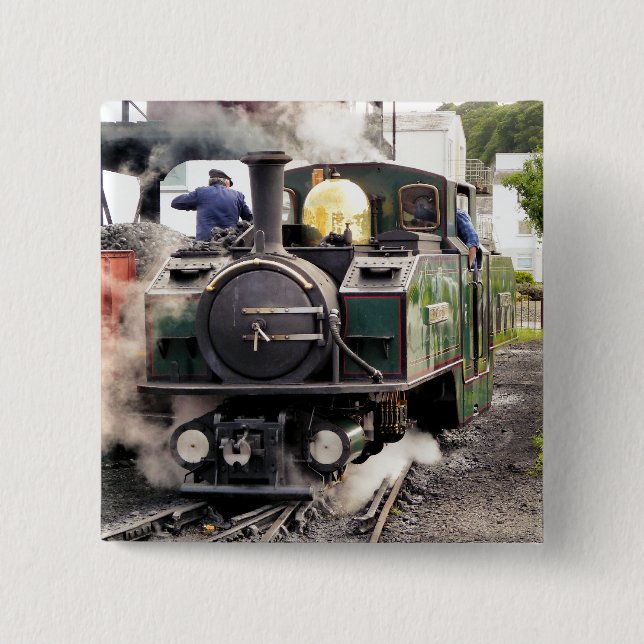 STEAM TRAINS BUTTON (Front)