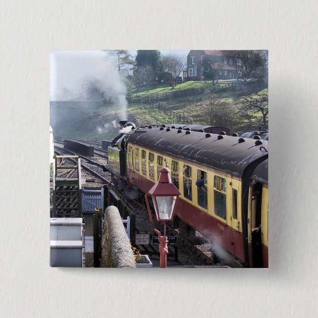 STEAM TRAINS BUTTON (Front)