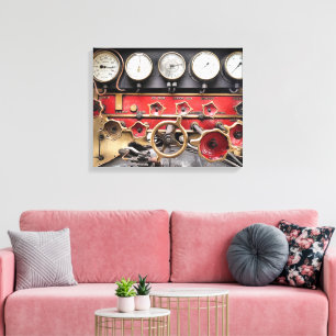 STEAM TRAINS CANVAS PRINT